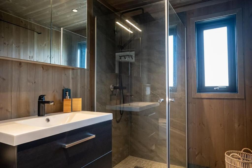 New, Modern, Cosy Hut Close To Norefjell Ski & Spa Noresund Exterior photo