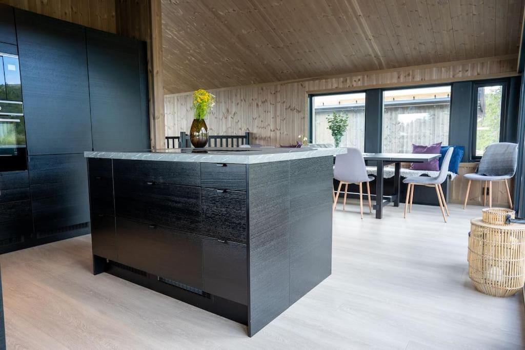 New, Modern, Cosy Hut Close To Norefjell Ski & Spa Noresund Exterior photo