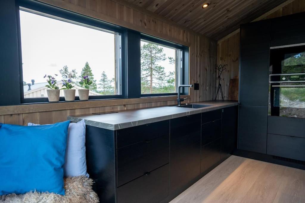 New, Modern, Cosy Hut Close To Norefjell Ski & Spa Noresund Exterior photo